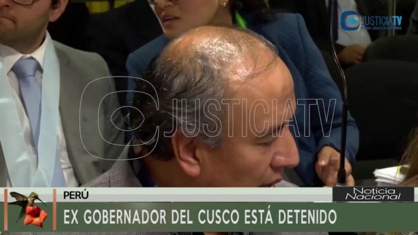 Ex Gobernador de Cusco Detenido