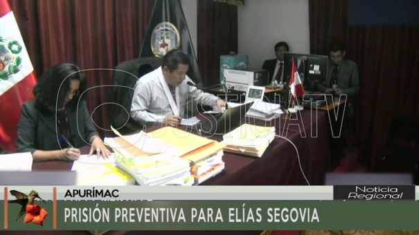 Prisión Preventiva para Elías Segovia