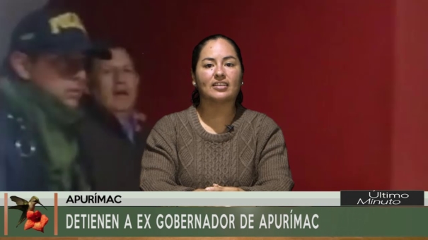 Detienen a Ex Gobernador de Apurímac