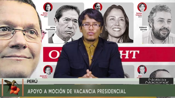 Apoyo a Moción de Vacancia Presidencial