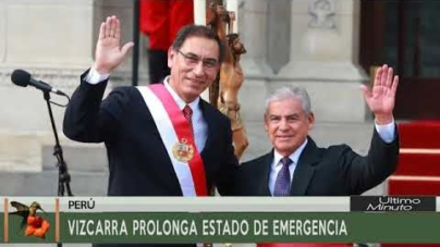 Vizcarra Prolonga Estado de Emergencia