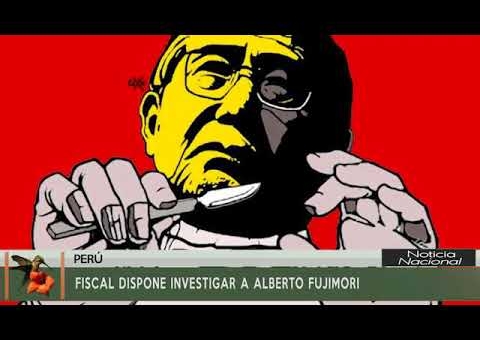 Fiscal Dispone Investigar a Alberto Fujimori