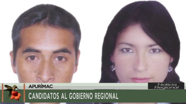 Candidatos al Gobierno Regional