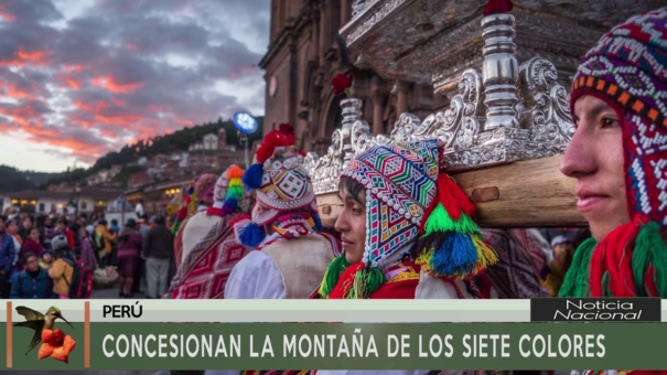 Concesionan la Montaña de los Siete Colores