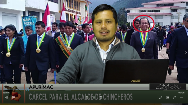 Cárcel para el Alcalde de Chincheros