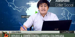 Repudio a Crimen Contra Lideresa Colombiana