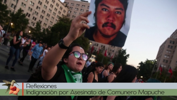 Indignación por Asesinato de Comunero Mapuche