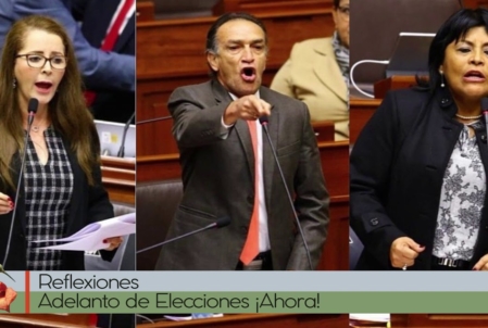 Adelanto de Elecciones ¡Ahora!