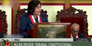 Mujer Preside Tribunal Constitucional