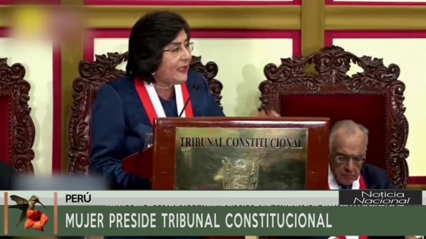 Mujer Preside Tribunal Constitucional